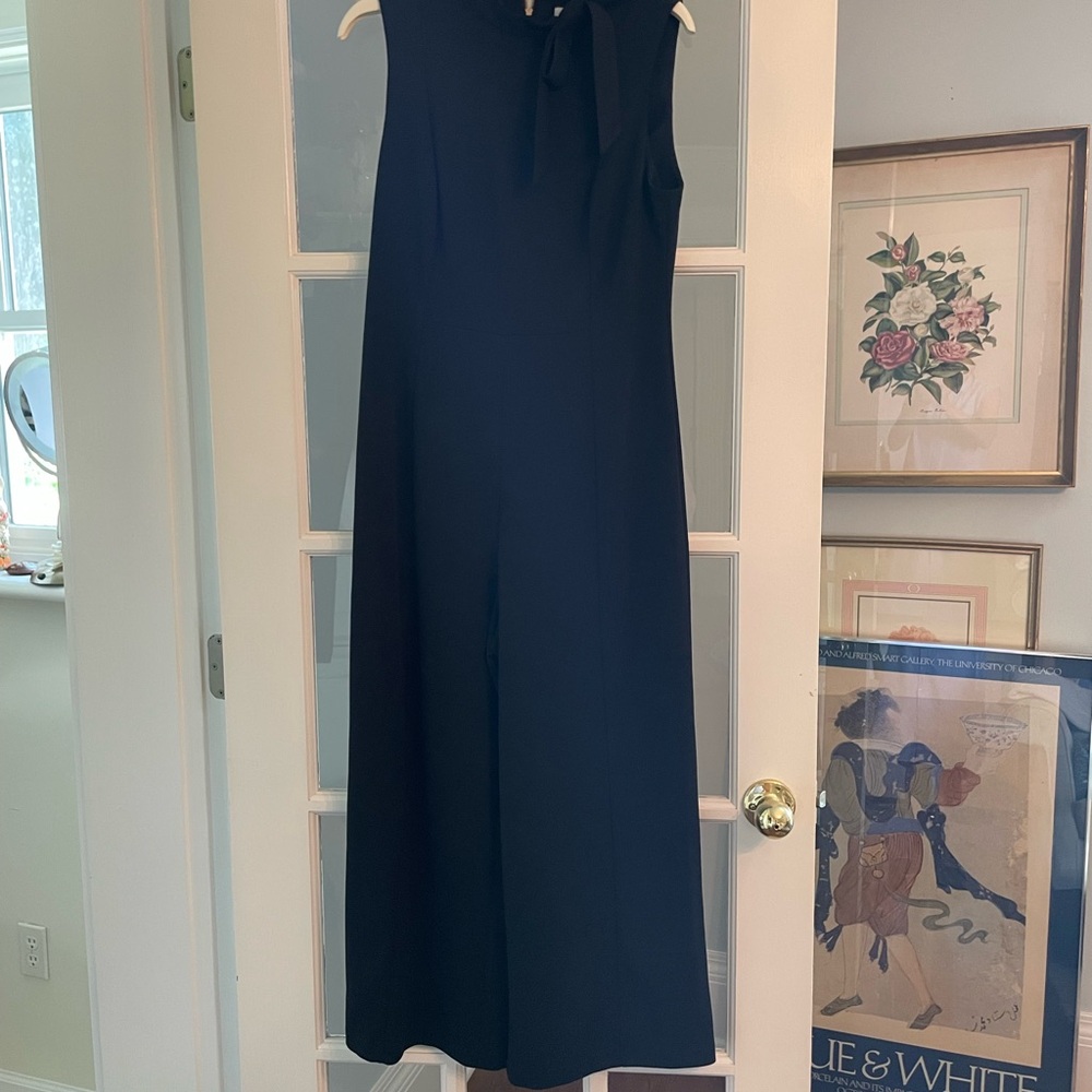 Calvin Klein Navy Maxi Jumpsuit